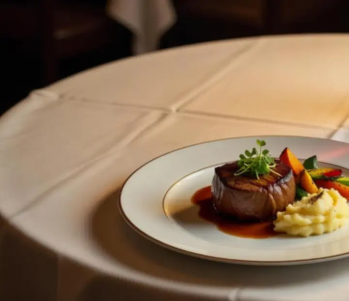 Gourmet boros vacsoraest elegáns tálalással és borpárosítással a Topa Janlatok365 étteremben